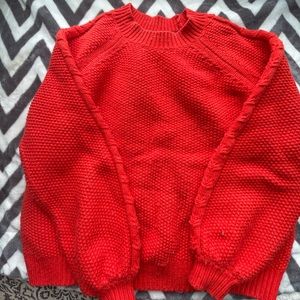 Boden women’s cable knit sweater